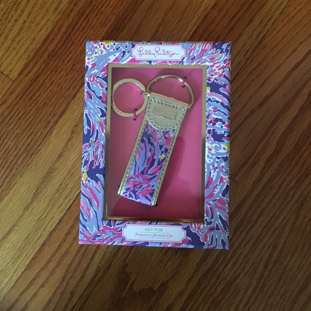 Lily Pulitzer key fob